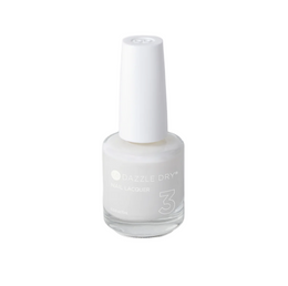 Dazzle Dry - Poised white - Fast drying and long lasting nail polish 0.5oz